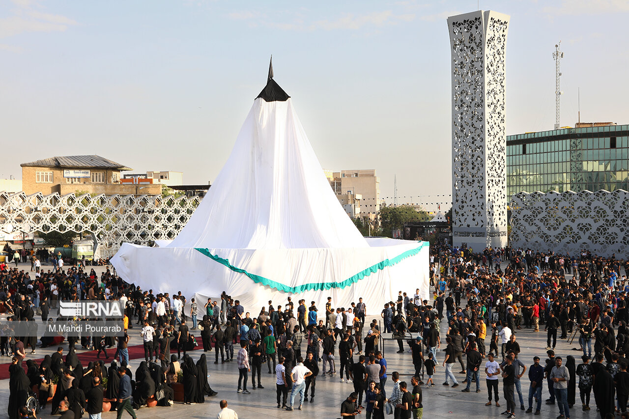 خیمه سوزان ظهر عاشورا