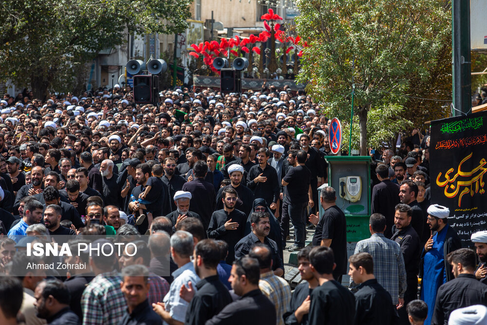 عزاداری سالروز شهادت امام حسن عسکری(ع) در قم