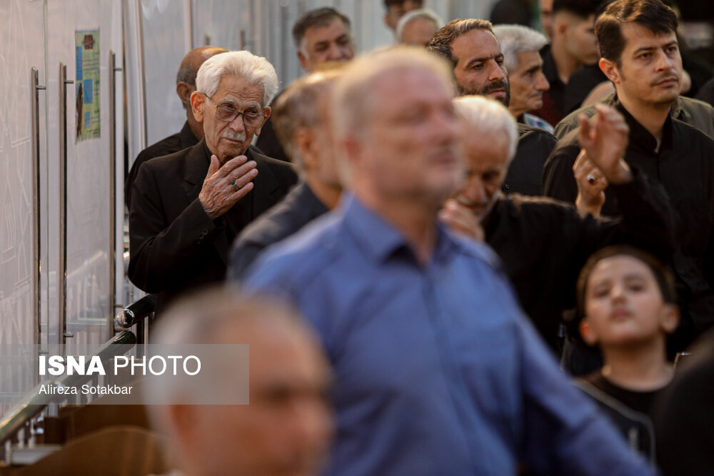 عزاداری شب پنجم محرم - حرم شاه عبدالعظیم (ع)