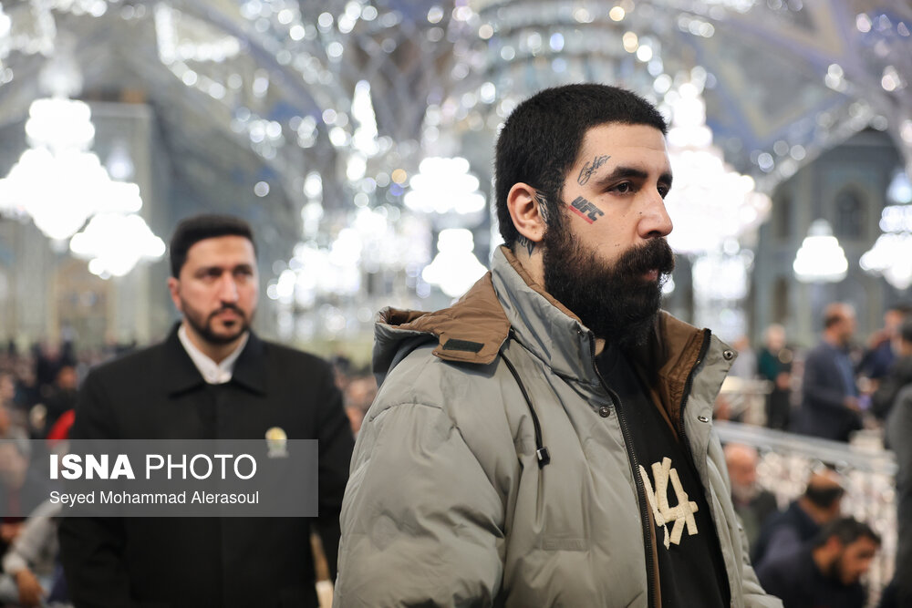 مراسم اربعین شهدای فتنه آمریکایی و صهیونیستی