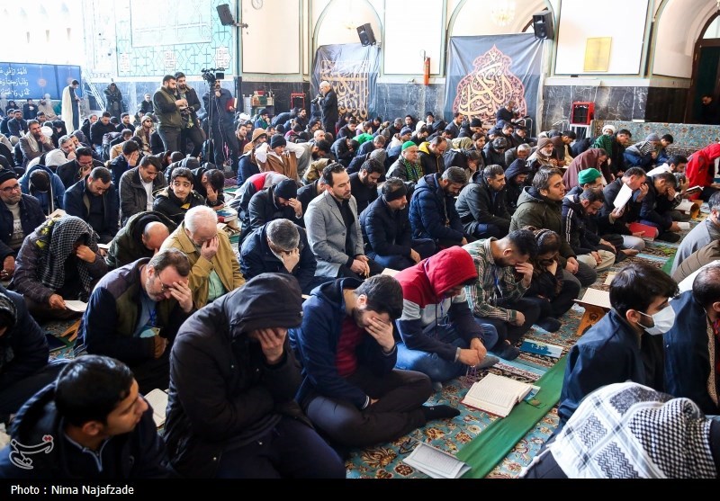 مراسم معنوی اعتکاف