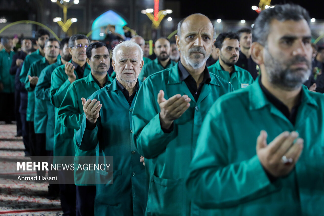آیین خطبه‌خوانی شب شهادت امام رضا