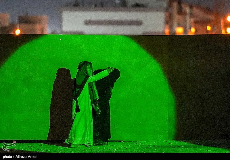 رزمایش رزمی هنری در راه قله