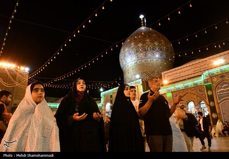  مراسم احیا در حرم مطهر حضرت عبدالعظیم حسنی (ع)