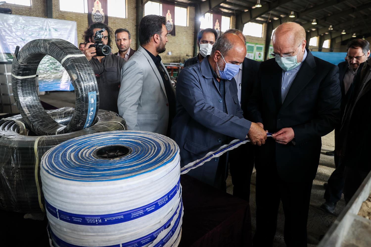 بازدید قالیباف از مرکز نوآوری، فناوری و علم آفرین پیشران