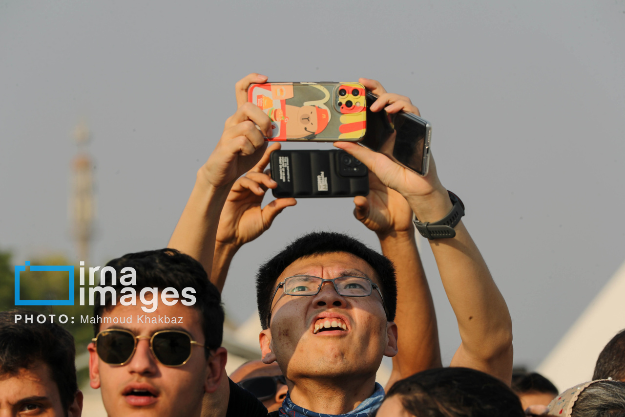 نمایش هوایی ایرشو در جزیره کیش