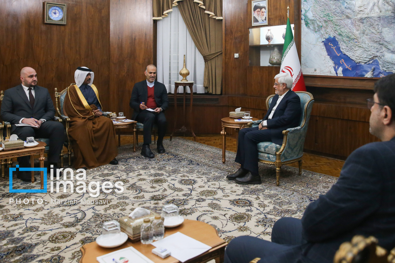 دیدار سفیر قطر با معاون اول رئیس جمهور