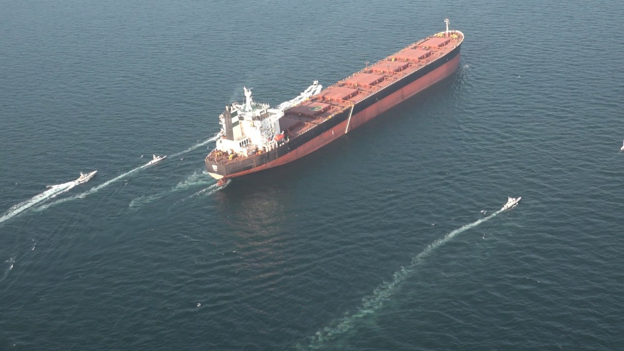 رزمایش کنترل هوشمند سپاه در تنگه هرمز