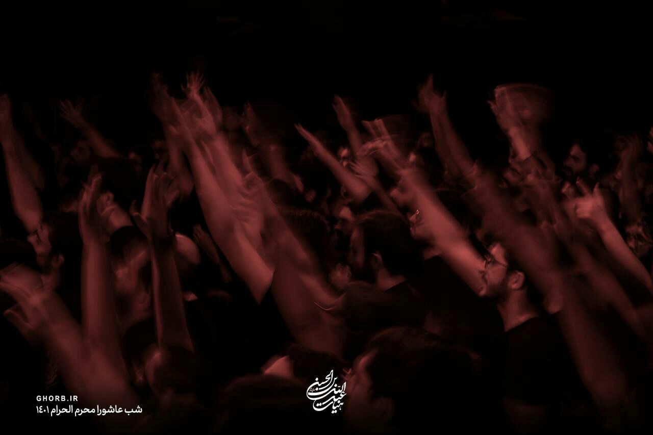 قالیباف در مراسم عزاداری هیئت عبدالله بن حسن 