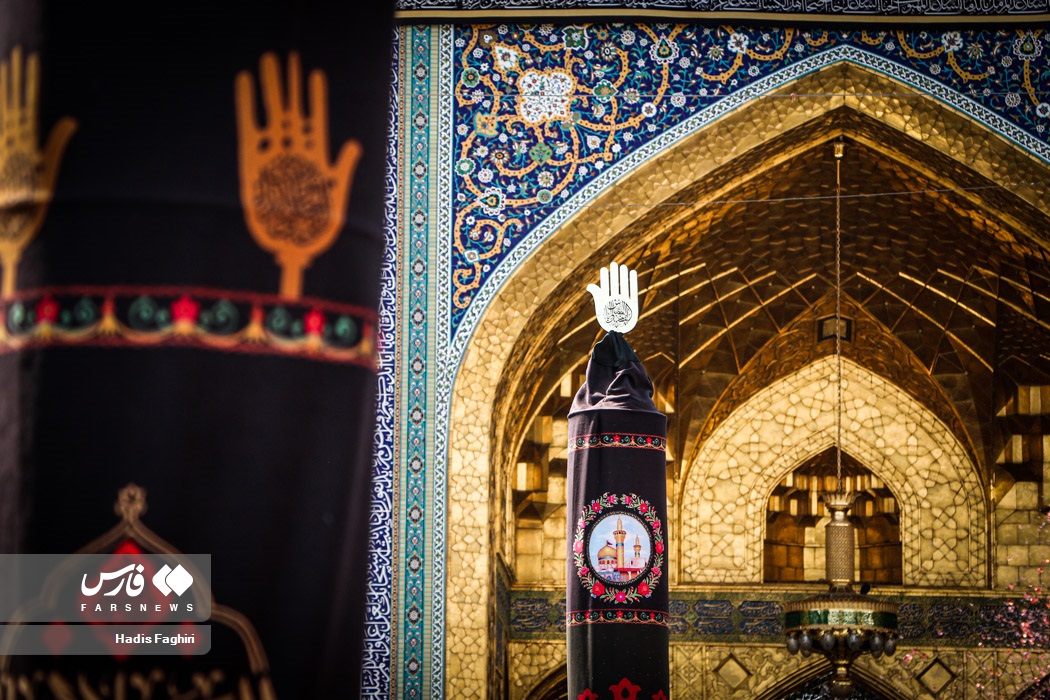 حال و هوای تاسوعا در حرم امام رضا(ع)