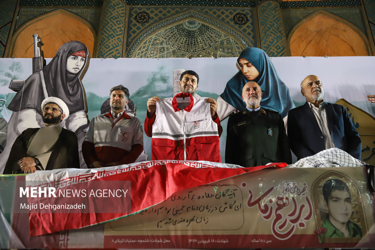  اولین یادواره ۸۹ شهید امدادگر استان یزد