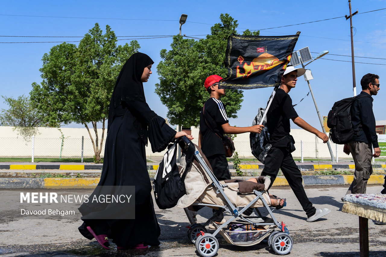 پیاده‌روی اربعین در طریق الحسین (ع)