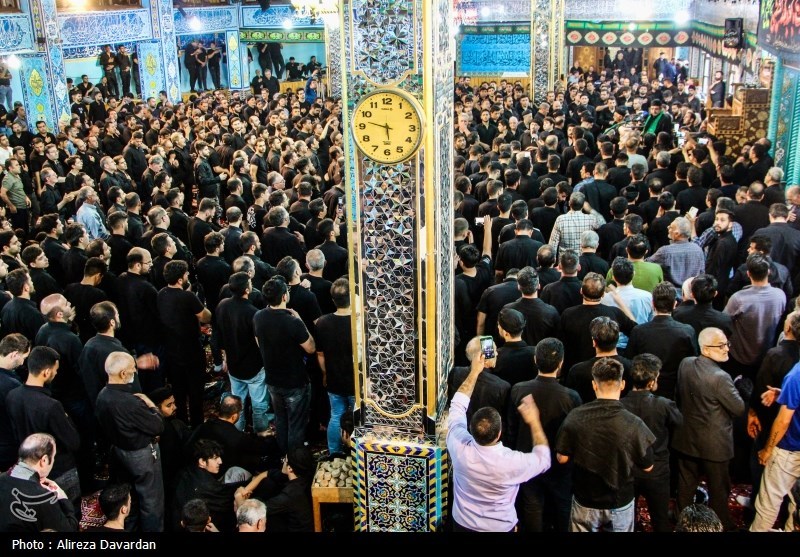 آیین طشت گذاری در اردبیل