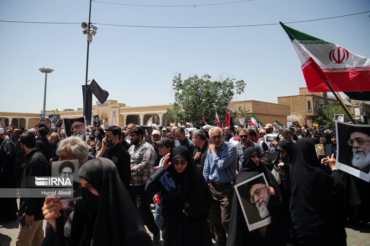 راهپیمایی سالگرد قیام ۱۵ خرداد در قم