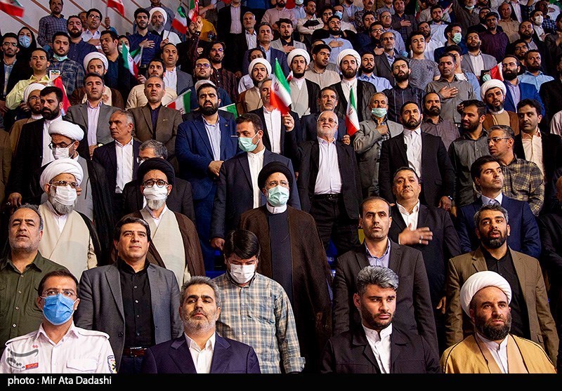 سلام فرمانده دهه نودی ها به زبان آذری در محضر رئیسی