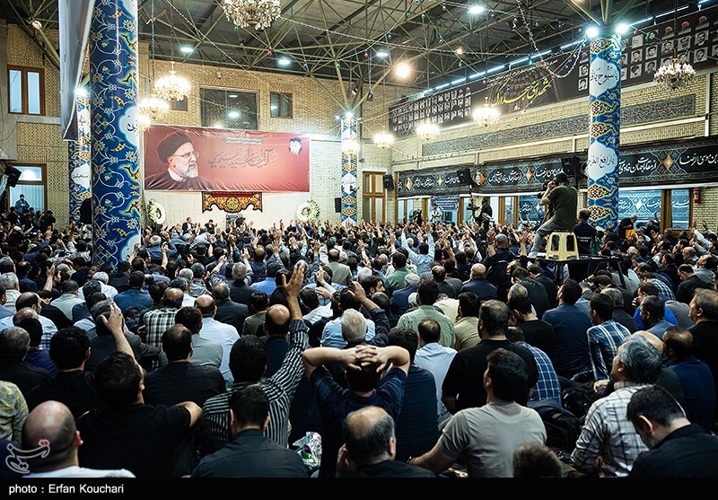  مجلس ختم شهدای خدمت در مسجد ارک