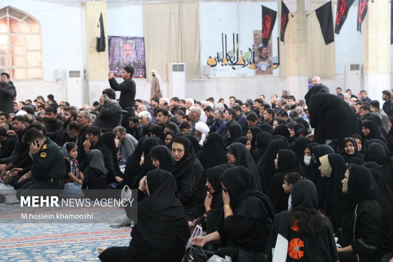 مراسم تشییع شهدای حادثه تروریستی دامن در شهر زابل