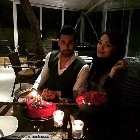 وقتی همسر دروازه‌بان سابق استقلال او را سورپرایز می کند! +عکس