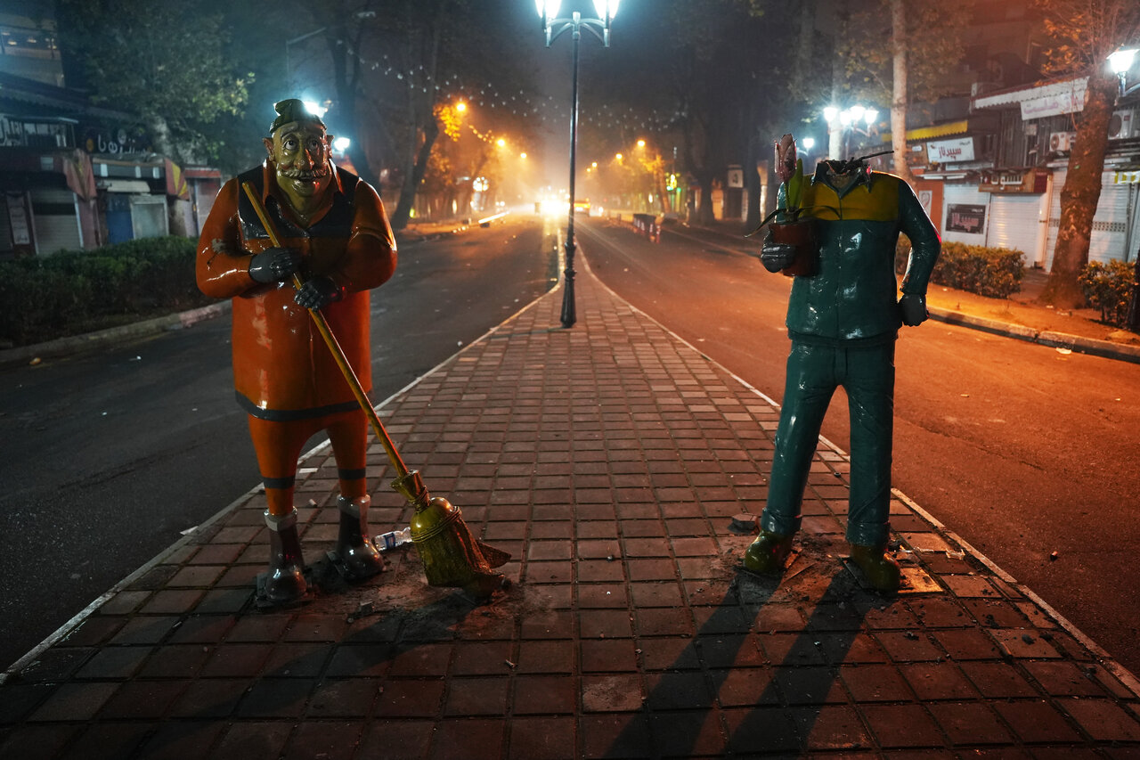 تخریب‌ اموال توسط اغتشاشگران در رشت