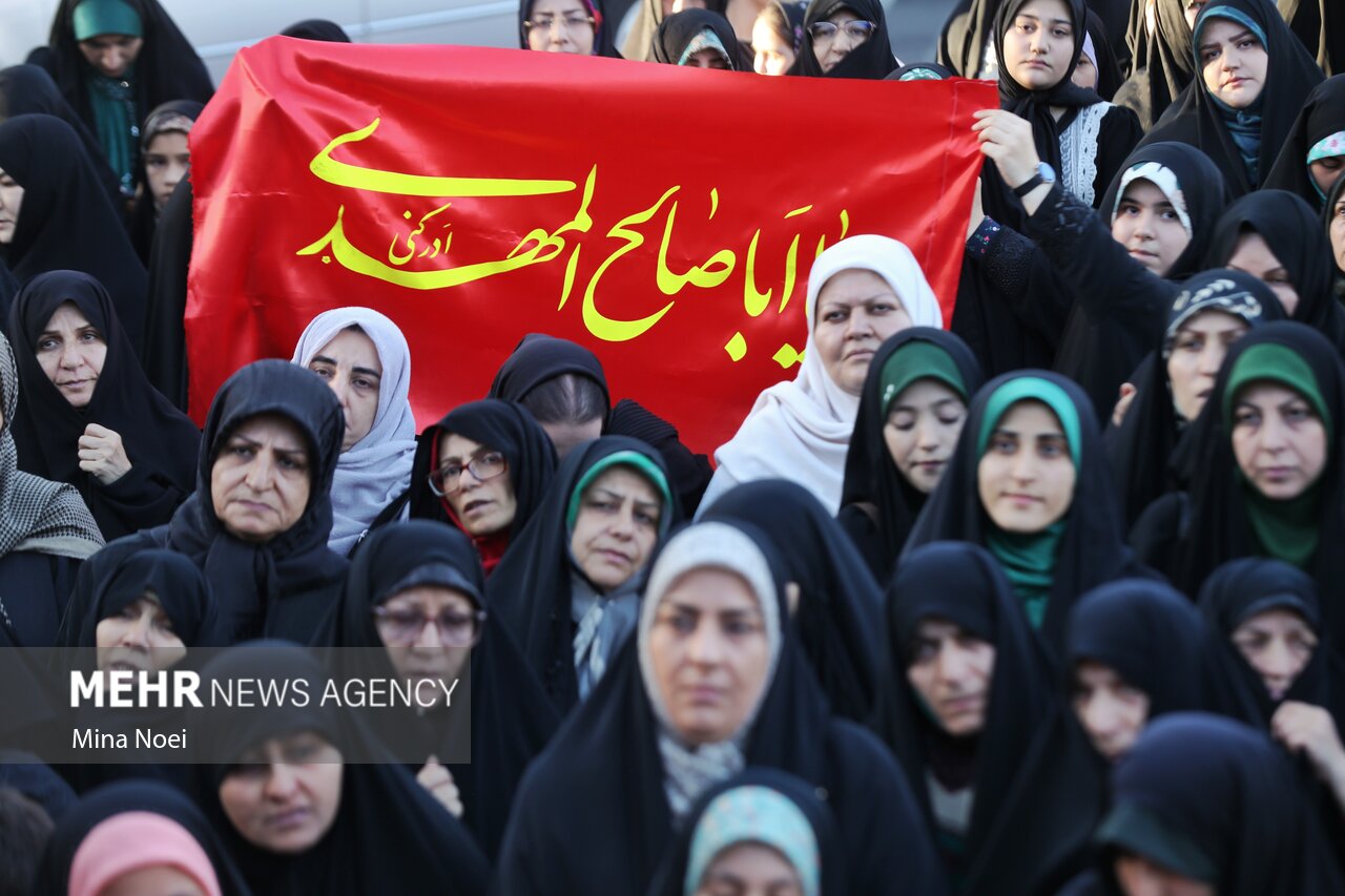 مراسم جشن بیعت با امام زمان(عج) در تبریز