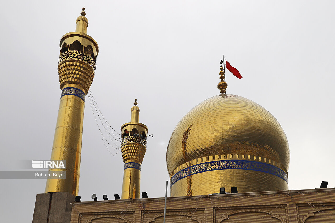 افطار ساده در حسینیه اعظم زنجان