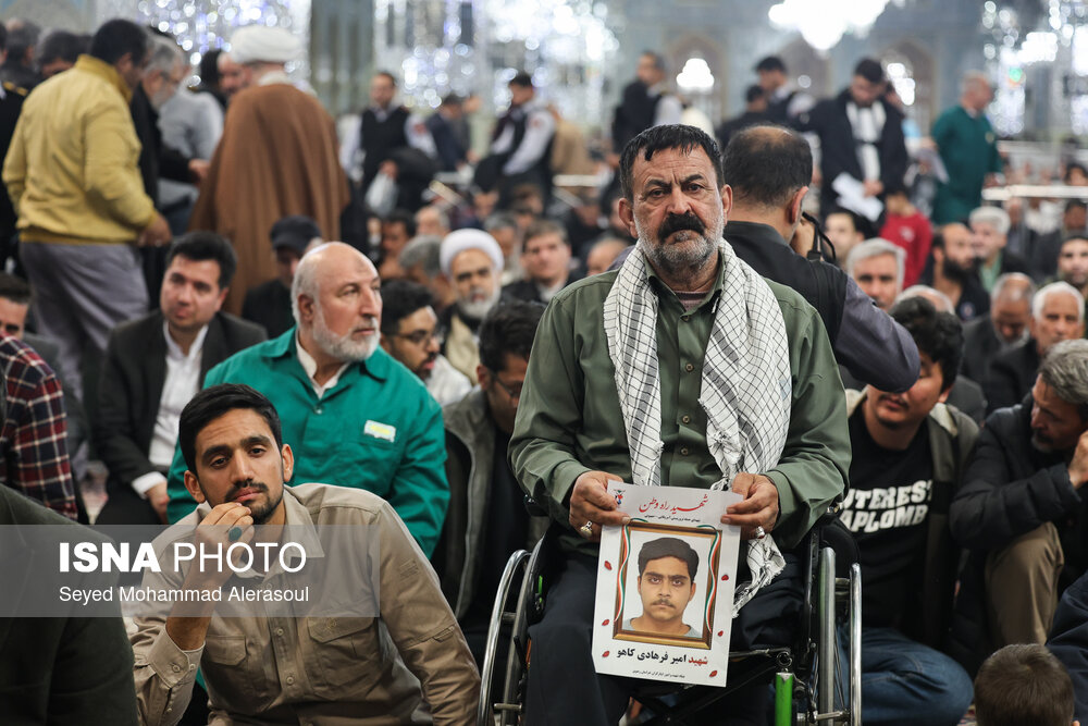 مراسم اربعین شهدای فتنه آمریکایی و صهیونیستی