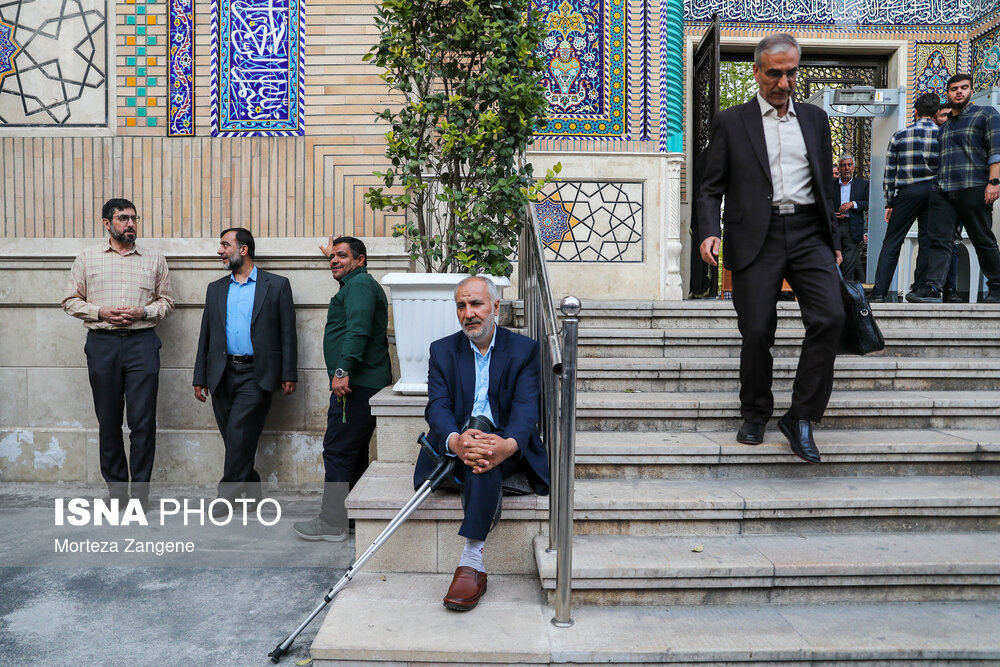 مراسم اولین سالگرد شهادت سردار زاهدی و همراهان