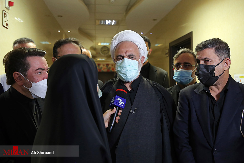 بازدید اژه ای از بیمارستان امام خمینی کرج