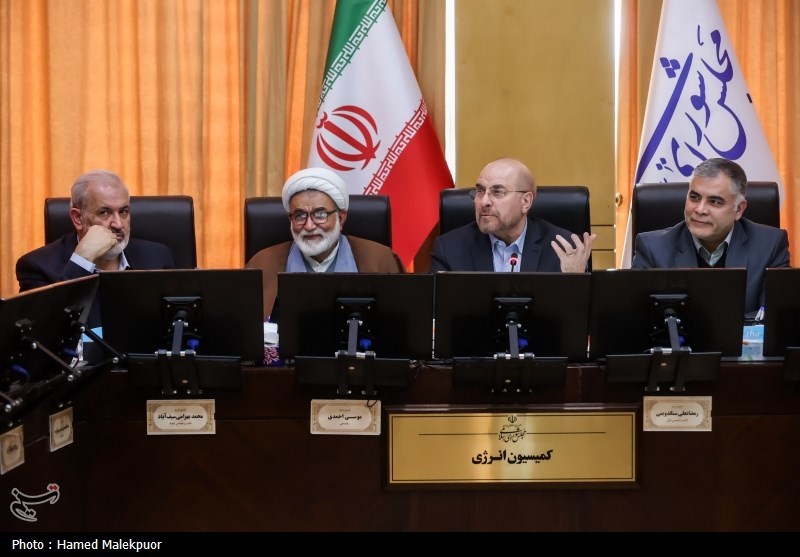 جلسه کمیسیون انرژی با حضور رئیس مجلس و وزرای نفت و نیرو