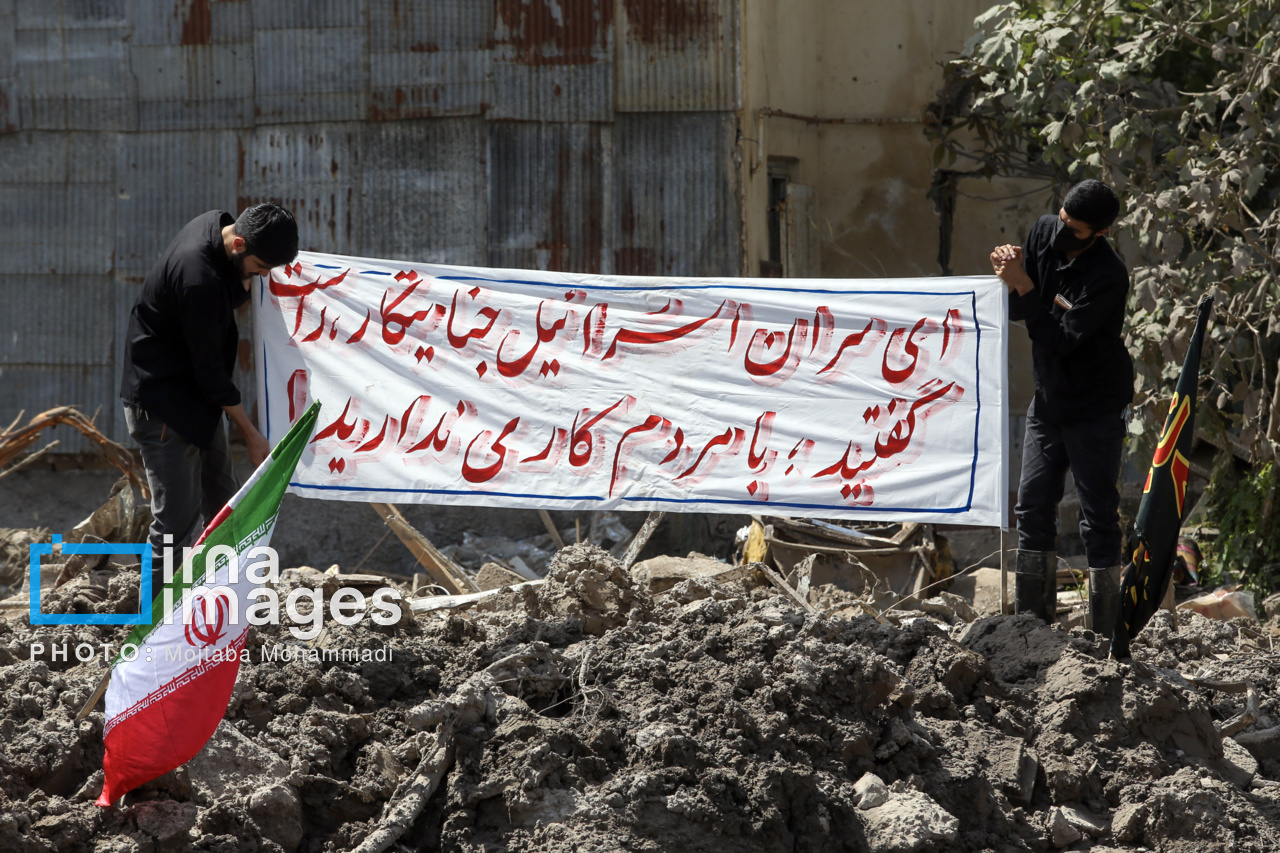 محل حمله رژیم صهیونیستی در آستانه اشرفیه