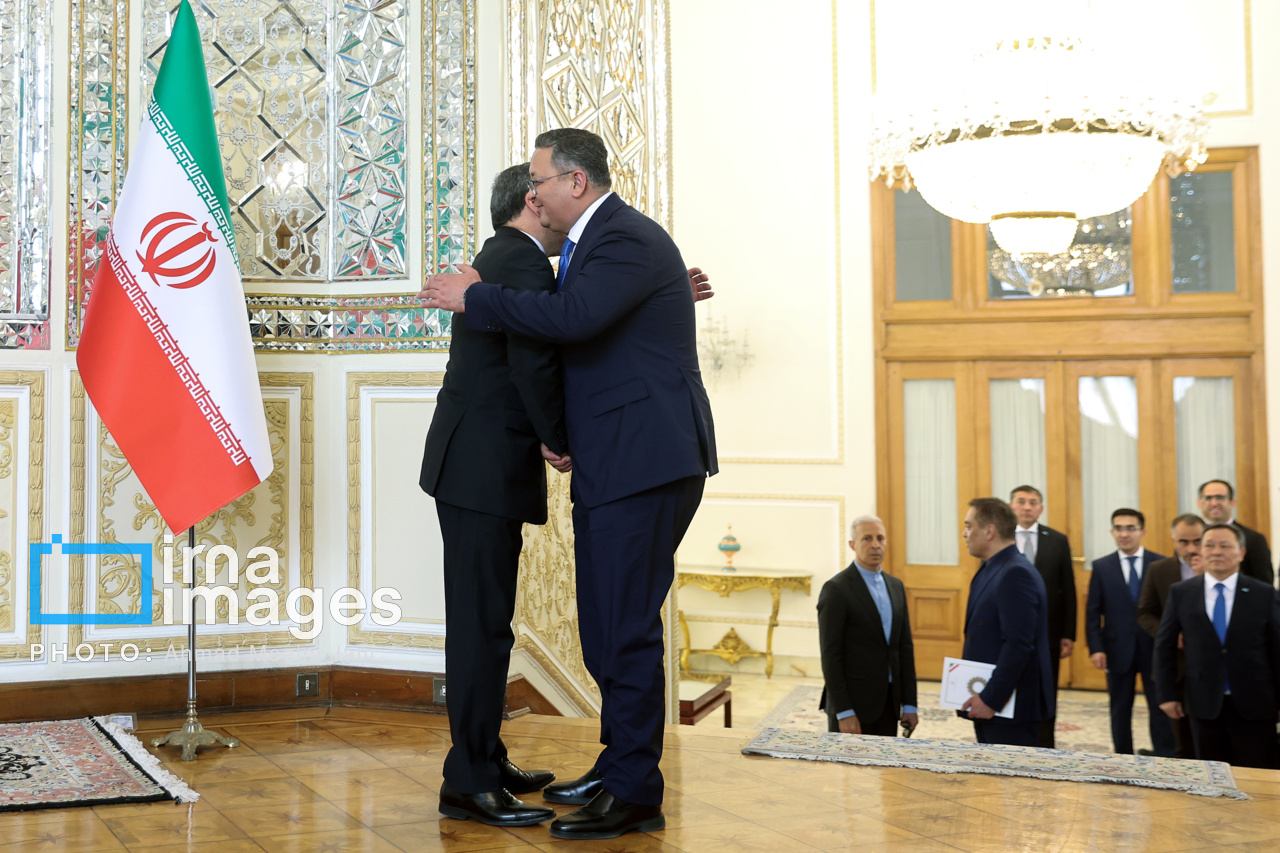 وزرای امور خارجه ایران و قزاقستان