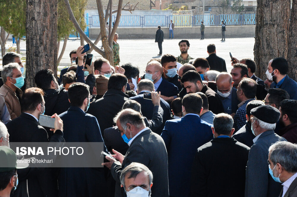 حضور قالیباف در مراسم بزرگداشت شهید مدرس