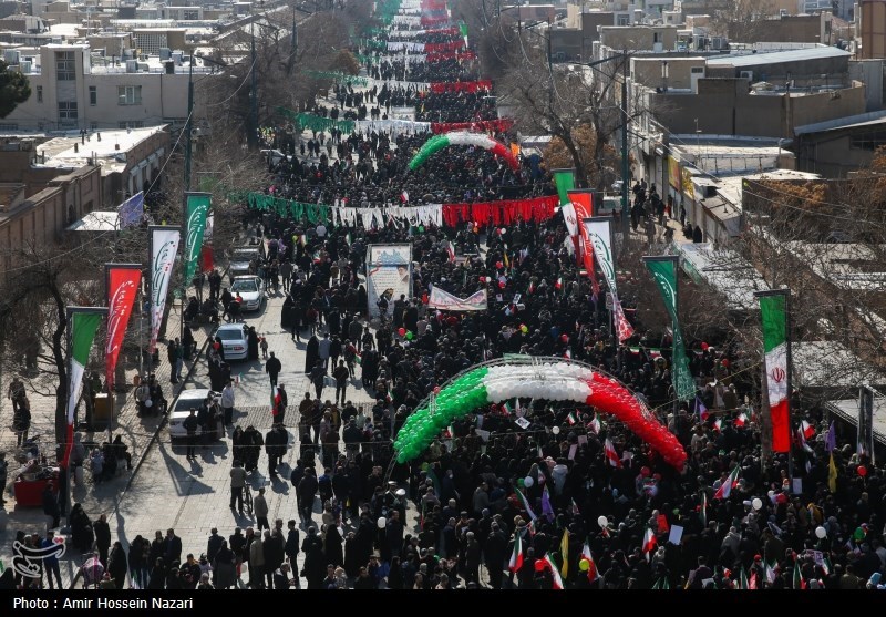 راهپیمایی ۲۲ بهمن در استان ها 