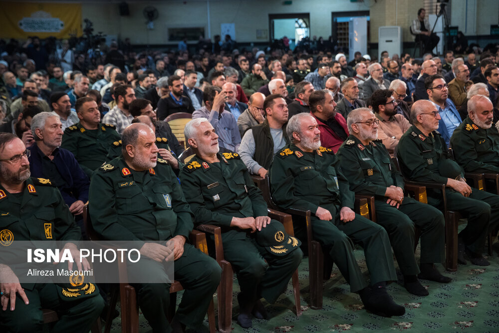 مراسم گرامیداشت شهدای نیروی هوافضای سپاه