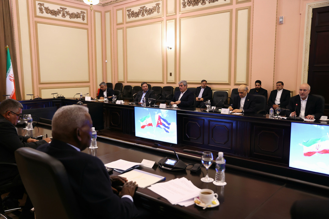 دیدار  قالیباف با لاسو هرناندز، رئیس مجلس کوبا