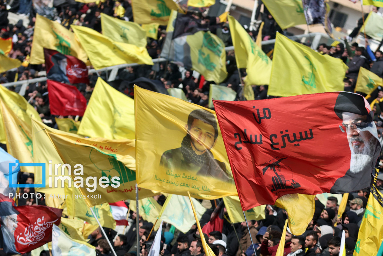 تشییع پیکر شهیدان «سید حسن نصرالله» و «سید هاشم صفی الدین»