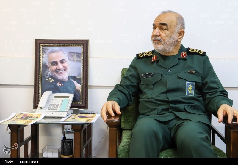 شهید سردار سرلشکر پاسدار حسین سلامی