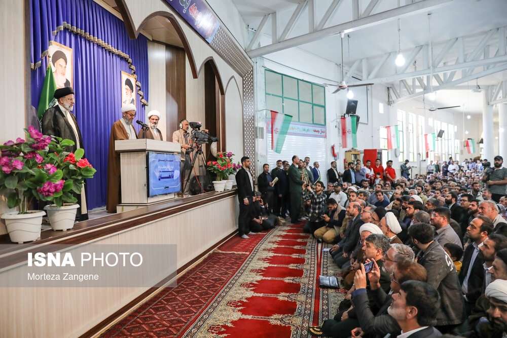 رییس جمهور در جمع مردم دامغان