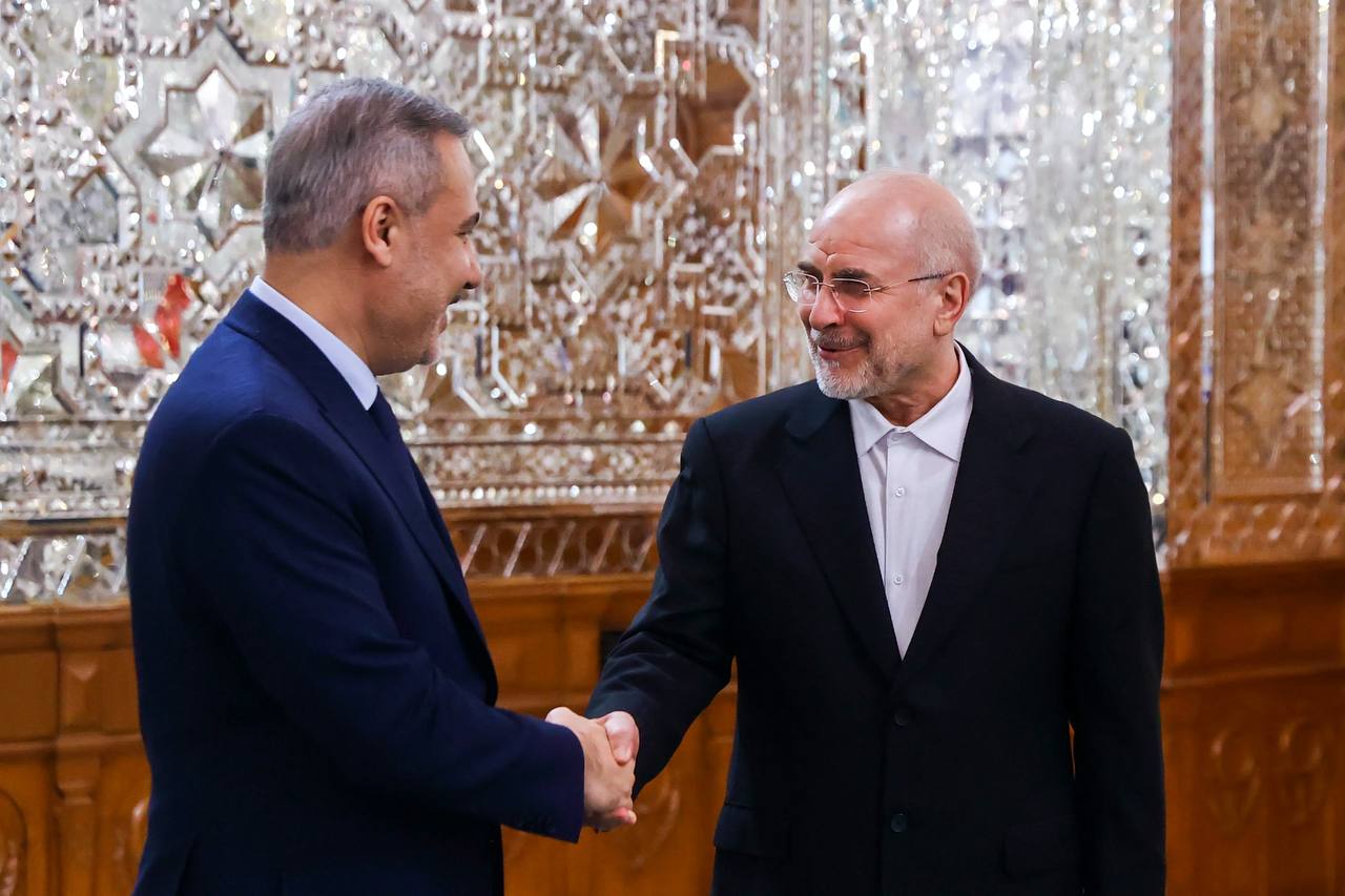 دیدار هاکان فیدان با قالیباف