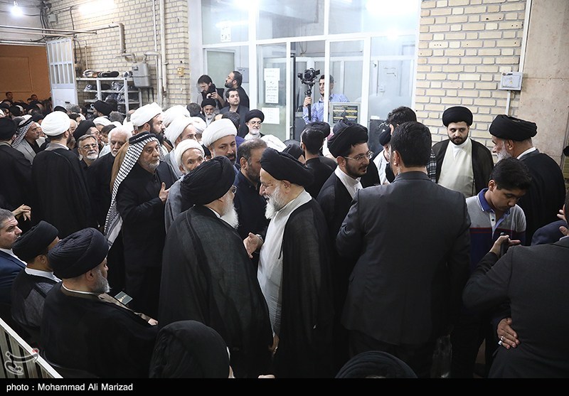  مراسم ترحیم و بزرگداشت همسر آیت‌الله سیستانی در قم