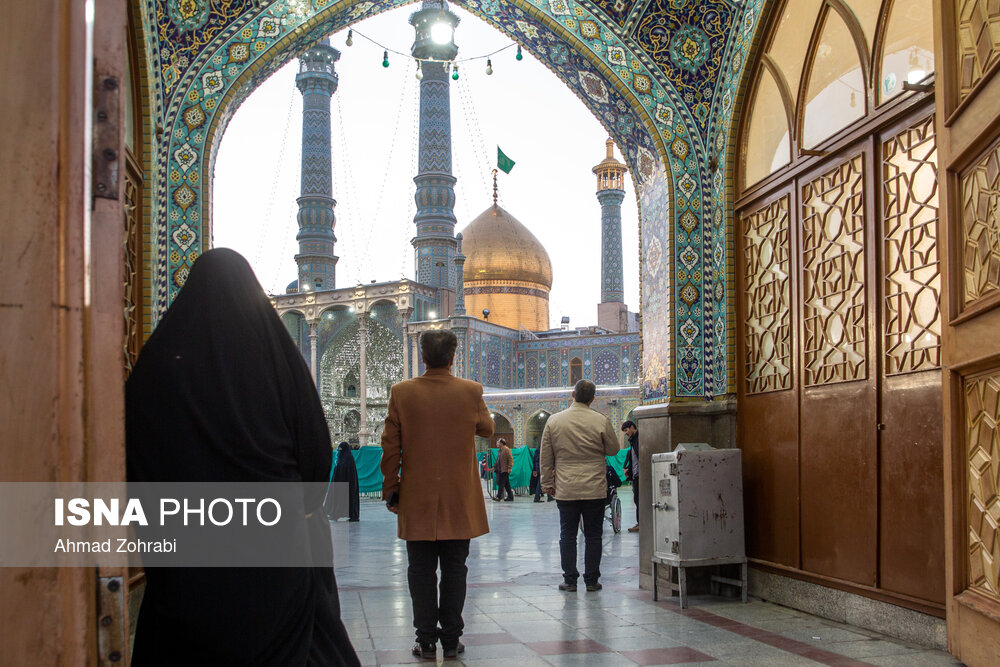 لیلة الرغائب شب آرزوها در حرم حضرت فاطمه معصومه(س)