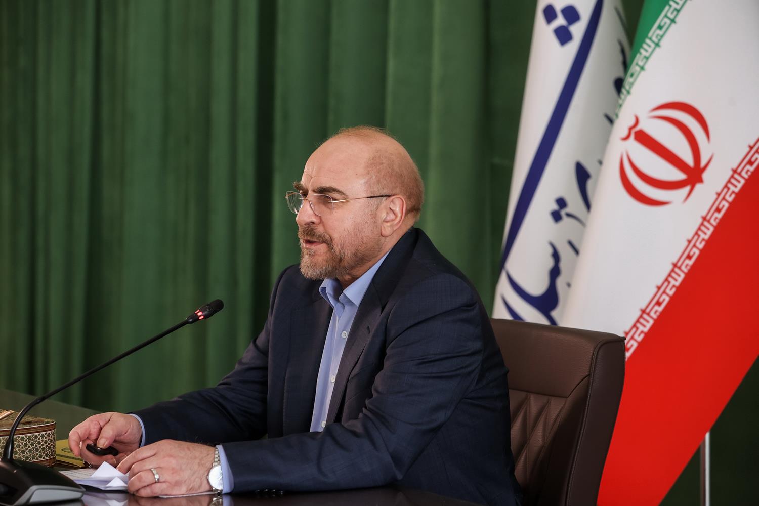 سخنرانی قالیباف در نشست مجازی اتحادیه بین‌المجالس اسلامی(PUIC)