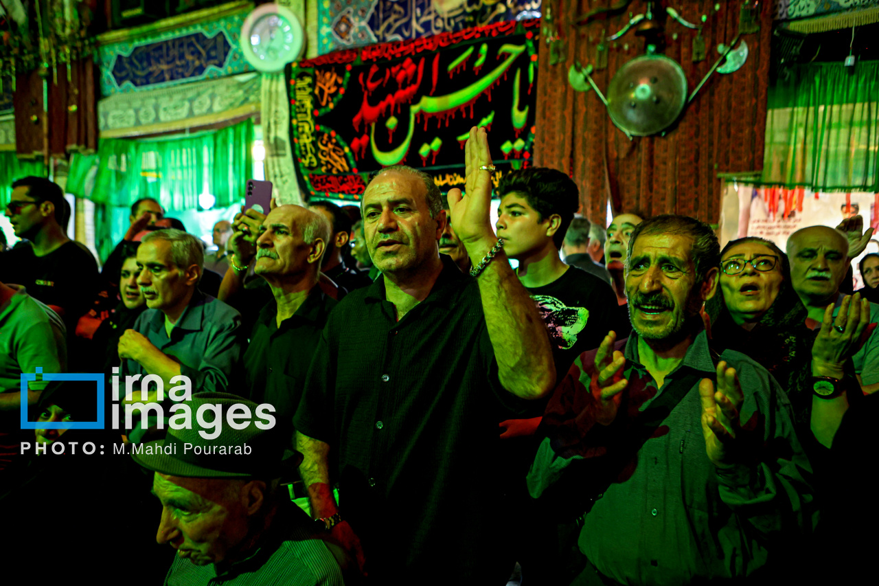 تاسوعای حسینی در تکیه تجریش