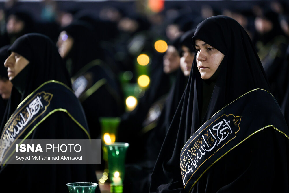 مراسم خطبه خوانی شب شهادت امام رضا (ع)