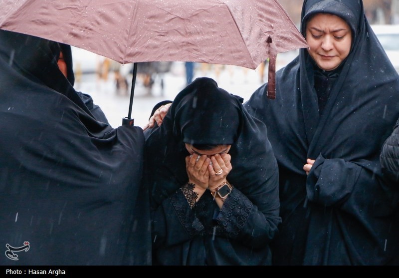 مراسم تشیع پیکر جانباز شهید سردار حاج محمدرضا رضایی