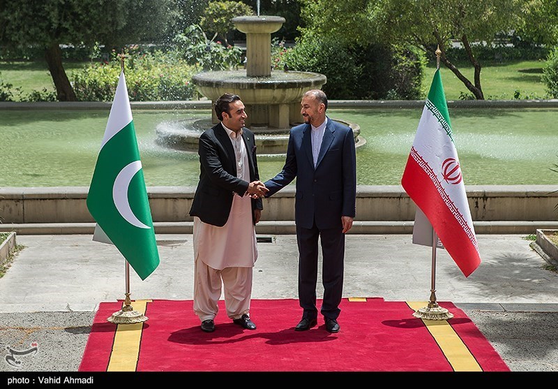 دیدار وزرای خارجه ایران و پاکستان