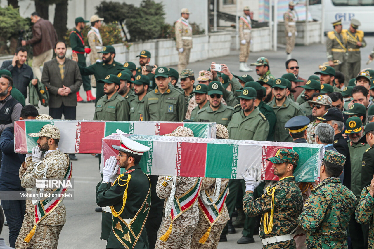 استقبال از ۱۲ پیکر شهید گمنام در مشهد