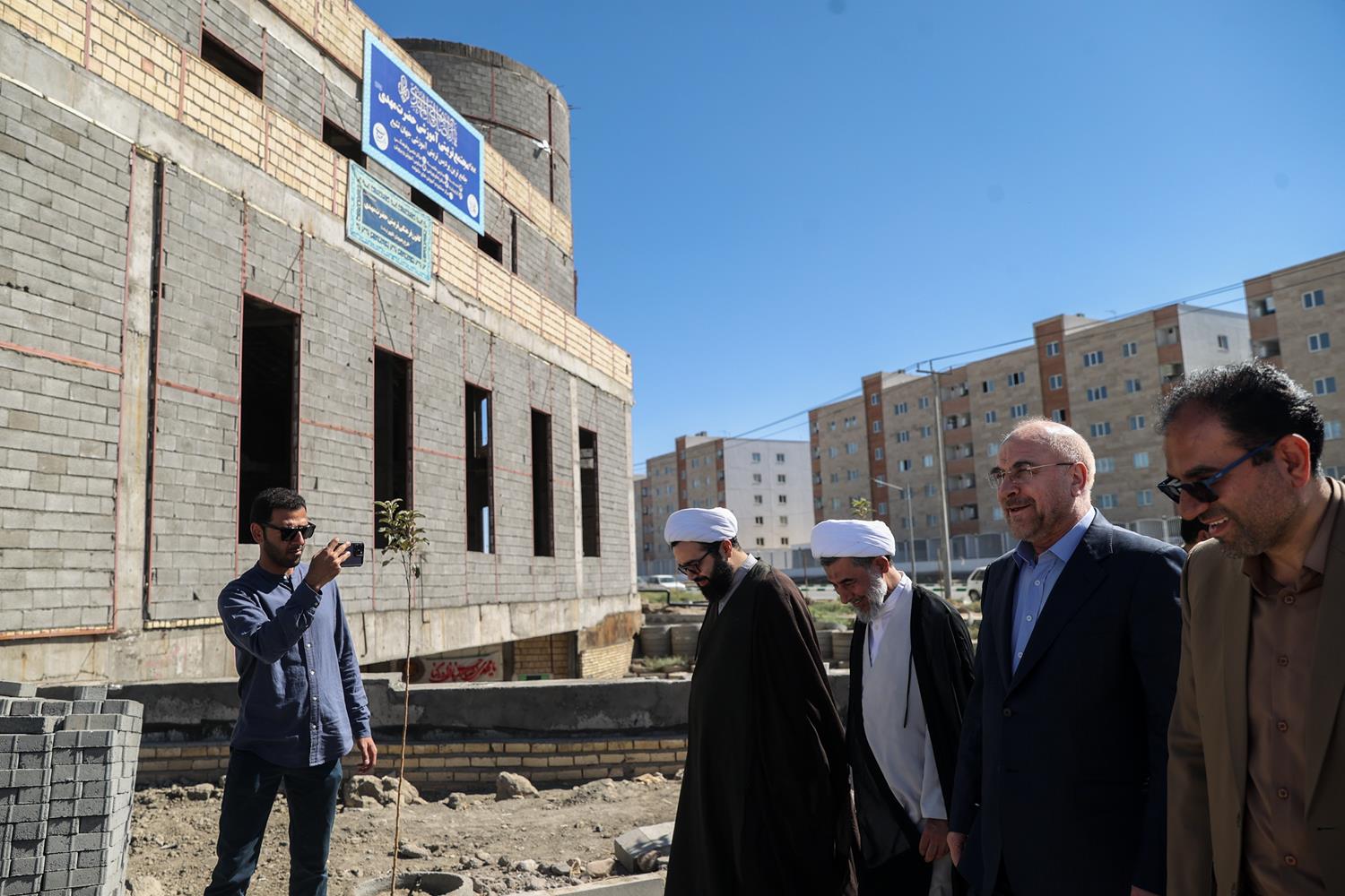 بازدید قالیباف از کلان پروژه 