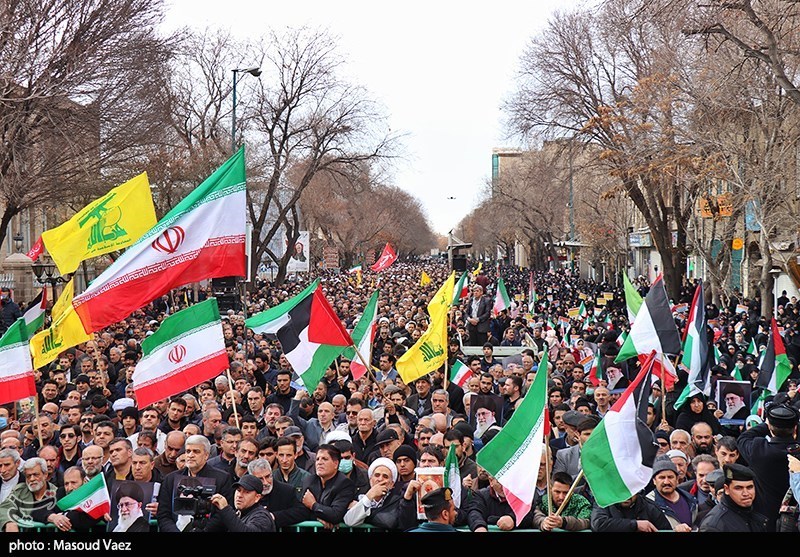 راهپیمایی سراسری محکومیت حمله تروریستی کرمان