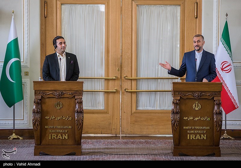 دیدار وزرای خارجه ایران و پاکستان